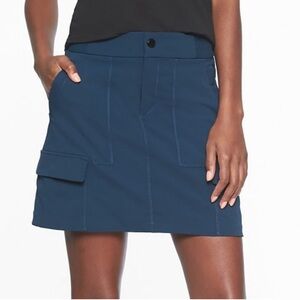 Athleta Blue Trekkie Skirt